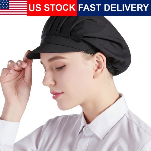 Chef hats pack - 3, black